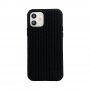 Силиконов кейс с плетка за iPhone 11 Pro Max - черен