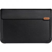 NILLKIN Horizontal калъф със стойка за MacBook до 16" - черна
