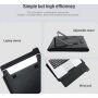 NILLKIN Horizontal калъф със стойка за MacBook до 16" - черна