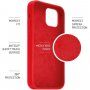 FIXED Flow силиконов кейс за iPhone 7 / 8 / SE (2020/2022) - червен