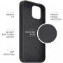 FIXED Flow силиконов кейс за iPhone 12 Pro Max - черен