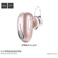 HOCO Beetle Bluetooth слушалка за Apple iPhone - златно розово