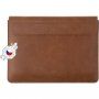 FIXED Oxford кожен калъф с място за клавиатура Folio за iPad Pro 12,9" (2018-2022) - кафява
