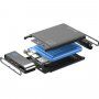 Cellularline FreePower Manta HD външна батерия с портове USB-C / USB - 5 000 mAh - черна