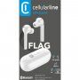 Cellularline Flag TWS безжични слушалки за Apple устройства - бяла