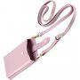Cellularline Mini Bag калъф за врата за iPhone - розово