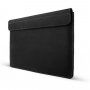 FIXED Oxford кожен калъф с капитон за MacBook 12" (A1534) - черна