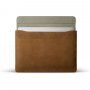FIXED Oxford кожен калъф с капитон за MacBook 12" (A1534) - кафява