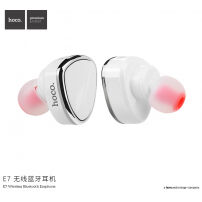 HOCO малка безжична Bluetooth слушалка за Apple iPhone - бяло