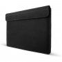 FIXED Oxford кожен калъф с капитон за MacBook Pro 16" (A2141 / A2485 / A2780) - черна