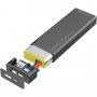 CellularLine FREEPOWER SLIM външна батерия с порт USB-A - 1 000 mAh - черна