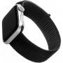 FIXED Nylon Strap найлонова каишка за Apple Watch 42mm / 41mm / 40mm / 38mm - черен