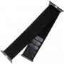 FIXED Nylon Strap найлонова каишка за Apple Watch 42mm / 41mm / 40mm / 38mm - черен