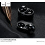 HOCO безжични Bluetooth слушалки с докинг станция за Apple iPhone - черна