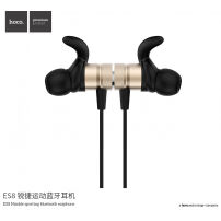 HOCO спортни безжични Bluetooth слушалки за Apple iPhone - златна