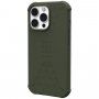 UAG Standard Issue силиконов устойчив кейс за iPhone 13 Pro - цвят маслина