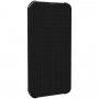 UAG Metropolis устойчив флип калъф за iPhone 13 Pro Max - цвят черен кевлар