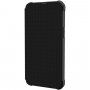 UAG Metropolis устойчив флип калъф за iPhone 13 Pro Max - цвят черен кевлар
