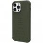 UAG Standard Issue силиконов устойчив кейс за iPhone 13 Pro Max - цвят маслина