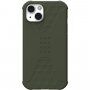 UAG Standard Issue силиконов устойчив кейс за iPhone 13 - цвят маслина