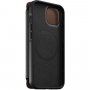 Nomad MagSafe Rugged Folio кожен флип калъф за iPhone 13 - кафяв