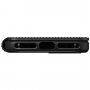 Nomad MagSafe Rugged Folio кожен флип калъф за iPhone 13 - черно