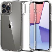 Spigen Ultra Hybrid кейс за iPhone 13 Pro Max - прозрачен