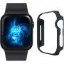 Pitaka Air калъф с шарка от въглеродни влакна за Apple Watch 44mm - черно-сив