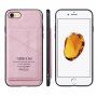 Taokkim защитен кейс от PU кожа с джоб в ретро стил за iPhone 6 Plus / 6S Plus - розов