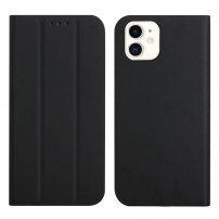Магнитен флип калъф за iPhone 11 - черно