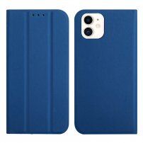 Магнитен флип калъф за iPhone 12 mini - кралско синьо