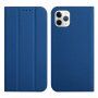 Магнитен флип калъф за iPhone 11 Pro Max - кралско синьо