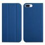 Магнитен флип калъф за iPhone 7 Plus / 8 Plus - кралско синьо