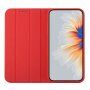 Магнитен флип калъф за iPhone 12 Pro Max - червено