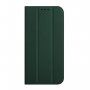 Магнитен флип калъф за iPhone 12 mini - зелено