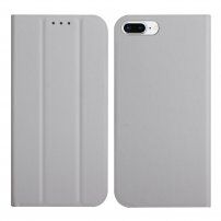 Магнитен флип калъф за iPhone 7 Plus / 8 Plus - сиво