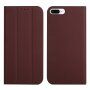 Магнитен флип калъф за iPhone 7 Plus / 8 Plus - кафяв