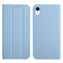 Магнитен флип калъф за iPhone XR - синьо