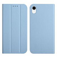 Магнитен флип калъф за iPhone XR - синьо