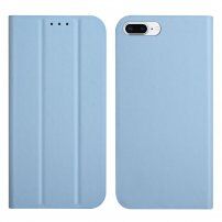 Магнитен флип калъф за iPhone 7 Plus / 8 Plus - синьо