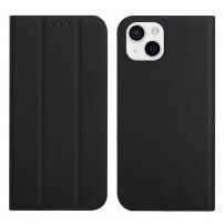 Магнитен флип калъф за iPhone 13 mini - черно