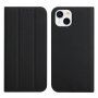 Магнитен флип калъф за iPhone 13 - черно