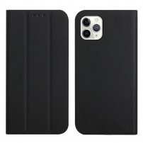 Магнитен флип калъф за iPhone 13 Pro - черно