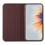 Магнитен флип калъф за iPhone 13 Pro - кафяв