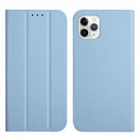 Магнитен флип калъф за iPhone 13 Pro Max - синьо