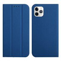 Магнитен флип калъф за iPhone 13 Pro - кралско синьо