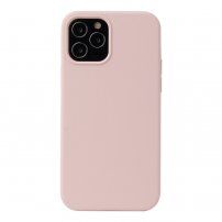 Силиконов кейс за iPhone 13 mini - пясъчно розов