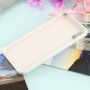 Силиконов кейс поддържащ зареждане с Magsafe за iPhone XR - бял