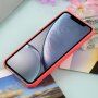 Силиконов кейс поддържащ зареждане с Magsafe за iPhone XR - коралова