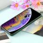 Силиконов кейс поддържащ зареждане с Magsafe за iPhone XS Max - тъмно зелен